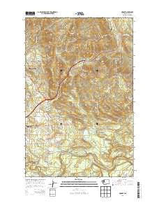 Hobart Washington Current topographic map, 1:24000 scale, 7.5 X 7.5 Minute, Year 2014