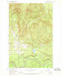 Hobart Washington Historical topographic map, 1:24000 scale, 7.5 X 7.5 Minute, Year 1953