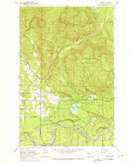 Hobart Washington Historical topographic map, 1:24000 scale, 7.5 X 7.5 Minute, Year 1953