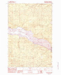 Hoffstadt Mtn Washington Historical topographic map, 1:24000 scale, 7.5 X 7.5 Minute, Year 1983