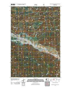 Hoffstadt Mountain Washington Historical topographic map, 1:24000 scale, 7.5 X 7.5 Minute, Year 2011