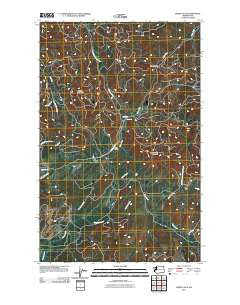 Hoko Falls Washington Historical topographic map, 1:24000 scale, 7.5 X 7.5 Minute, Year 2011