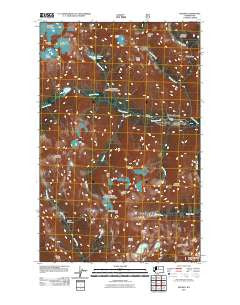 Holden Washington Historical topographic map, 1:24000 scale, 7.5 X 7.5 Minute, Year 2011