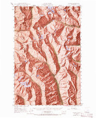 Holden Washington Historical topographic map, 1:62500 scale, 15 X 15 Minute, Year 1944