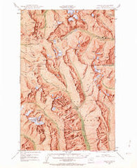 Holden Washington Historical topographic map, 1:62500 scale, 15 X 15 Minute, Year 1944