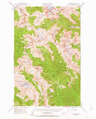 Holden Washington Historical topographic map, 1:62500 scale, 15 X 15 Minute, Year 1944