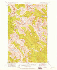 Holden Washington Historical topographic map, 1:62500 scale, 15 X 15 Minute, Year 1944