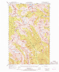 Holden Washington Historical topographic map, 1:62500 scale, 15 X 15 Minute, Year 1944