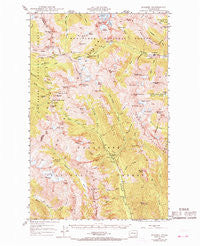 Holden Washington Historical topographic map, 1:62500 scale, 15 X 15 Minute, Year 1944
