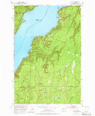 Holly Washington Historical topographic map, 1:24000 scale, 7.5 X 7.5 Minute, Year 1953