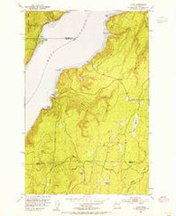 Holly Washington Historical topographic map, 1:24000 scale, 7.5 X 7.5 Minute, Year 1953