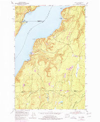Holly Washington Historical topographic map, 1:24000 scale, 7.5 X 7.5 Minute, Year 1953
