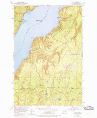 Holly Washington Historical topographic map, 1:24000 scale, 7.5 X 7.5 Minute, Year 1953