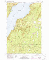 Holly Washington Historical topographic map, 1:24000 scale, 7.5 X 7.5 Minute, Year 1953