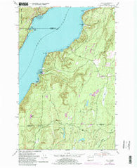 Holly Washington Historical topographic map, 1:24000 scale, 7.5 X 7.5 Minute, Year 1953