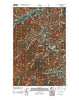 Hoodoo Peak Washington Historical topographic map, 1:24000 scale, 7.5 X 7.5 Minute, Year 2011