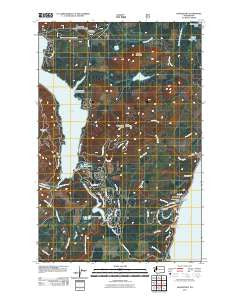 Hoodsport Washington Historical topographic map, 1:24000 scale, 7.5 X 7.5 Minute, Year 2011
