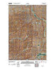 Hooper Washington Historical topographic map, 1:24000 scale, 7.5 X 7.5 Minute, Year 2011