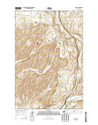 Hooper Washington Current topographic map, 1:24000 scale, 7.5 X 7.5 Minute, Year 2014