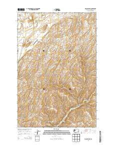 Hooper Lake Washington Current topographic map, 1:24000 scale, 7.5 X 7.5 Minute, Year 2013