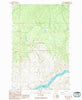 Hopkins Canyon Washington Historical topographic map, 1:24000 scale, 7.5 X 7.5 Minute, Year 1989
