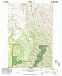 Hopkins Ridge Washington Historical topographic map, 1:24000 scale, 7.5 X 7.5 Minute, Year 1995