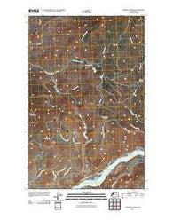 Hopkins Canyon Washington Historical topographic map, 1:24000 scale, 7.5 X 7.5 Minute, Year 2011