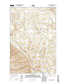Horn Rapids Dam Washington Current topographic map, 1:24000 scale, 7.5 X 7.5 Minute, Year 2013