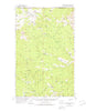 Horseshoe Basin Washington Historical topographic map, 1:62500 scale, 15 X 15 Minute, Year 1956