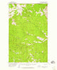Horseshoe Basin Washington Historical topographic map, 1:62500 scale, 15 X 15 Minute, Year 1956