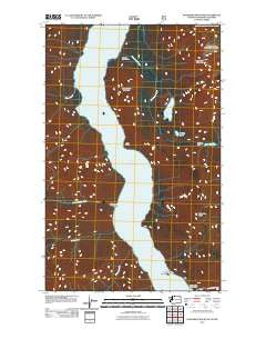 Hozomeen Mountain Washington Historical topographic map, 1:24000 scale, 7.5 X 7.5 Minute, Year 2011