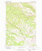 Hudson Creek Washington Historical topographic map, 1:24000 scale, 7.5 X 7.5 Minute, Year 1971