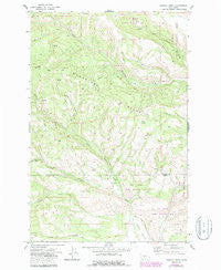 Hudson Creek Washington Historical topographic map, 1:24000 scale, 7.5 X 7.5 Minute, Year 1971
