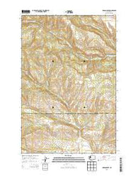 Hudson Creek Washington Current topographic map, 1:24000 scale, 7.5 X 7.5 Minute, Year 2013