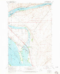 Humorist Washington Historical topographic map, 1:24000 scale, 7.5 X 7.5 Minute, Year 1964