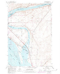 Humorist Washington Historical topographic map, 1:24000 scale, 7.5 X 7.5 Minute, Year 1964