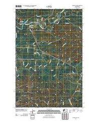 Humptulips Washington Historical topographic map, 1:24000 scale, 7.5 X 7.5 Minute, Year 2011