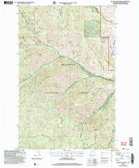 Hunger Mountain Washington Historical topographic map, 1:24000 scale, 7.5 X 7.5 Minute, Year 2002