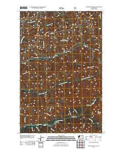 Hunger Mountain Washington Historical topographic map, 1:24000 scale, 7.5 X 7.5 Minute, Year 2011