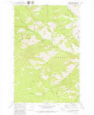 Hungry Mtn Washington Historical topographic map, 1:24000 scale, 7.5 X 7.5 Minute, Year 1968