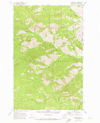 Hungry Mtn Washington Historical topographic map, 1:24000 scale, 7.5 X 7.5 Minute, Year 1968