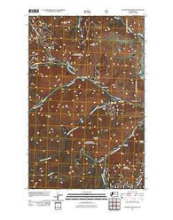 Hungry Mountain Washington Historical topographic map, 1:24000 scale, 7.5 X 7.5 Minute, Year 2011