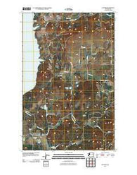 Hunters Washington Historical topographic map, 1:24000 scale, 7.5 X 7.5 Minute, Year 2011