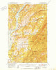 Hunters Washington Historical topographic map, 1:62500 scale, 15 X 15 Minute, Year 1950