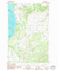 Hunters Washington Historical topographic map, 1:24000 scale, 7.5 X 7.5 Minute, Year 1985