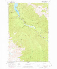 Hurricane Hill Washington Historical topographic map, 1:24000 scale, 7.5 X 7.5 Minute, Year 1950
