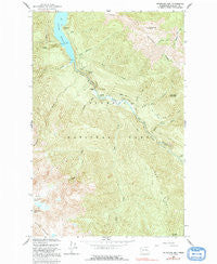 Hurricane Hill Washington Historical topographic map, 1:24000 scale, 7.5 X 7.5 Minute, Year 1950