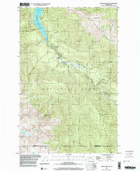Hurricane Hill Washington Historical topographic map, 1:24000 scale, 7.5 X 7.5 Minute, Year 1999