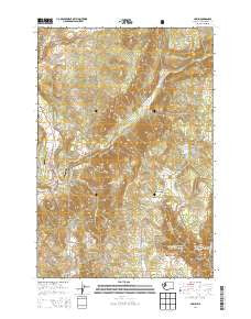 Husum Washington Current topographic map, 1:24000 scale, 7.5 X 7.5 Minute, Year 2014