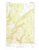 Husum Washington Historical topographic map, 1:62500 scale, 15 X 15 Minute, Year 1957